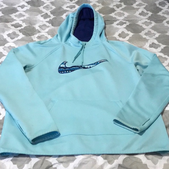 nike aqua hoodie